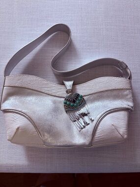 Braccialini Made in Italy Genuine Leather Shoulder Bag